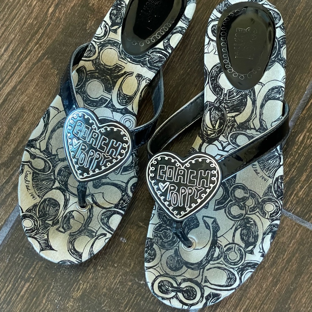 Coach Poppy sandals